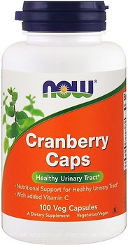 Фото Now Foods Cranberry (журавлина) 100 капсул (03230)