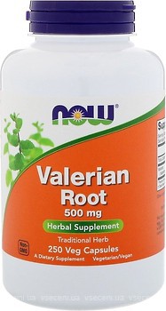 Фото Now Foods Valerian Root 500 мг 250 капсул (04771)