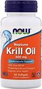 Фото Now Foods Krill Oil 500 мг 60 капсул (01625)