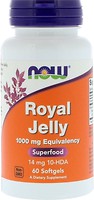 Фото Now Foods Royal Jelly 1000 мг 60 капсул (02560)