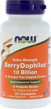 Фото Now Foods Berry Dophilus 10 Billion 50 таблеток (02923)