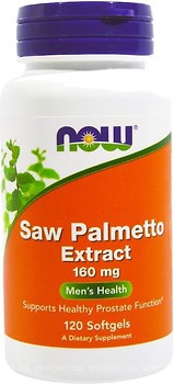 Фото Now Foods Saw Palmetto Extract 160 мг 120 капсул (04742)