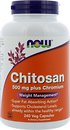 Фото Now Foods Chitosan plus Chromium 500 мг 240 капсул (02026)