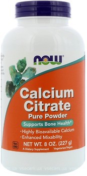 Фото Now Foods Calcium Citrate 227 г (01240)