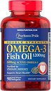 Фото Puritan's Pride Double Strength Omega-3 Fish Oil 1200 мг 90 капсул