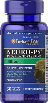 Фото Puritan's Pride Neuro-PS (Phosphatidylserine) 100 мг 30 капсул