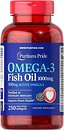 Фото Puritan's Pride Omega-3 Fish Oil 1000 мг 250 капсул