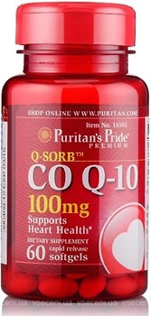 Фото Puritan's Pride Q-Sorb Co Q-10 100 мг 60 капсул