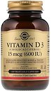 Фото Solgar Vitamin D3 Cholecalciferol 600 IU 120 капсул (SOL03319)