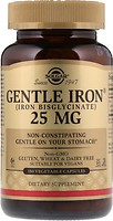 Фото Solgar Gentle Iron 25 мг 90 капсул (SOL01249)