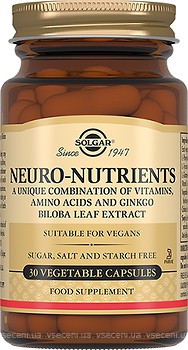 Фото Solgar Neuro-Nutrients 30 капсул (SOL01845)