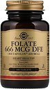 Фото Solgar Folate 666 мкг DFE Metafolin 400 мкг 100 таблеток (SOL01941)