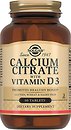 Фото Solgar Calcium Citrate with Vitamin D3 60 таблеток (SOL00430)
