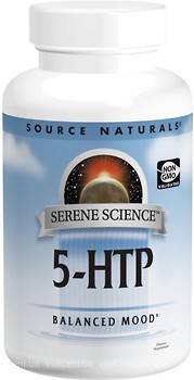 Фото Source Naturals Serene Science 5-HTP 100 мг 60 капсул (SN1695)
