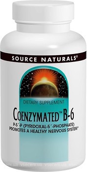 Фото Source Naturals Coenzymated B-6 100 мг 60 таблеток (SN1860)