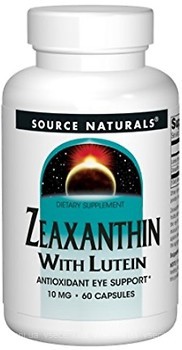 Фото Source Naturals Zeaxanthin with Lutein 10 мг 60 капсул (SN1882)