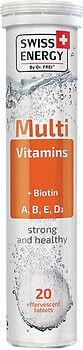 Фото Swiss Energy Multivitamins + Biotin 20 шипучих таблеток