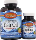 Фото Carlson Labs The Very Finest Fish Oil зі смаком апельсина 120+30 капсул (CAR-01644)