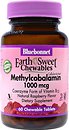 Фото Bluebonnet Nutrition EarthSweet Chewables Methylcobalamin зі смаком малини 1000 мкг 60 таблеток