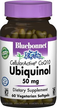 Фото Bluebonnet Nutrition Cellular Active CoQ10 Ubiquinol 50 мг 60 капсул