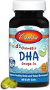 Фото Carlson Labs Kids Chewable DHA со вкусом апельсина 60 капсул (CAR-01570)