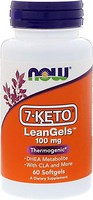 Фото Now Foods 7-Keto DHEA 100 мг 60 капсул (03013)