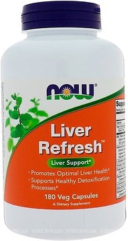 Фото Now Foods Liver Refresh 180 капсул (02449)