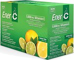 Фото Ener-C Vitamic C 1000 мг зі смаком лимон + лайм 9.52 г 30 саше (ENR-00101)