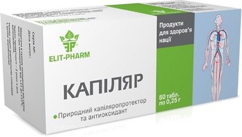 Фото Elit-Pharm Капіляр 80 таблеток