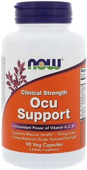 Фото Now Foods Clinical Strength Ocu Support 90 капсул (03301)