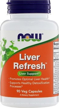 Фото Now Foods Liver Refresh 90 капсул (02448)