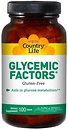 Фото Country Life Glycemic Factors 100 таблеток (CLF-01575)