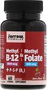 Фото Jarrow Formulas Methyl B-12 & Methyl Folate 5000 мкг/800 мкг 60 льодяників (JRW-18019)