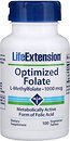 Фото Life Extension Optimized Folate 1000 мкг 100 таблеток (LEX-19391)