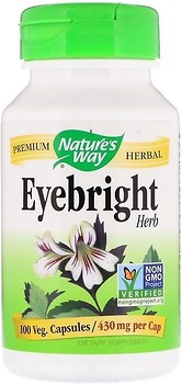 Фото Nature's Way Eyebright Herb 430 мг 100 капсул (NWY-12500)