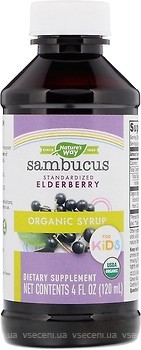 Фото Nature's Way Organic Sambucus for Kids 120 мл (NWY-15797)