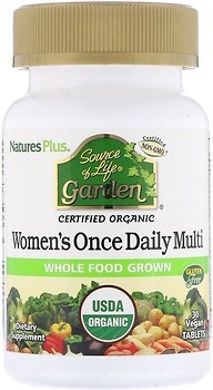 Фото Nature's Plus Source of Life Garden Womens Once Daily Multi 30 таблеток (NAP-30747)