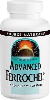 Фото Source Naturals Advanced Ferrochel 180 таблеток (SN1456)