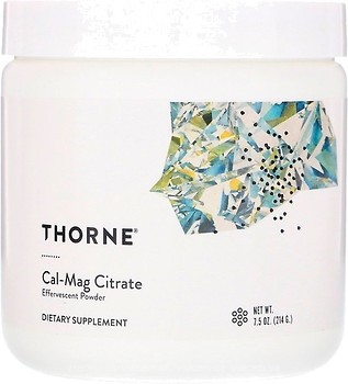 Фото Thorne Cal-Mag Citrate Effervescent Powder 214 г (THR22202)