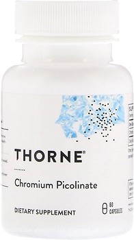 Фото Thorne Chromium Picolinate 60 капсул (THR25502)