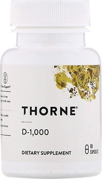 Фото Thorne D-1000 90 капсул (THR12801)