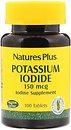 Фото Nature's Plus Potassium Iodide 150 мкг 100 таблеток (3371)