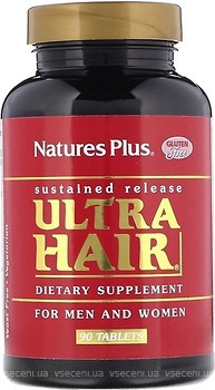 Фото Nature's Plus Ultra Hair For Men & Women 90 таблеток (4842)