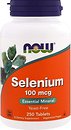 Фото Now Foods Selenium 100 мкг 250 таблеток (01482)