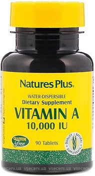 Фото Nature's Plus Vitamin A 10000 IU 90 таблеток (00981)
