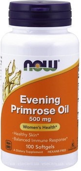 Фото Now Foods Evening Primrose Oil 500 мг 100 капсул