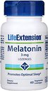 Фото Life Extension Melatonin 3 мг 60 льодяників (LEX-33206)