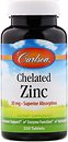 Фото Carlson Labs Chelated Zinc 250 таблеток (CAR-05772)