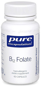 Фото Pure Encapsulations B12 Folate 60 капсул