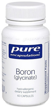 Фото Pure Encapsulations Boron (glycinate) 2 мг 60 капсул